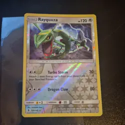 Pokemon - Rayquaza reverse holo - 106/145 guardians rising nm 1539 - Image 1