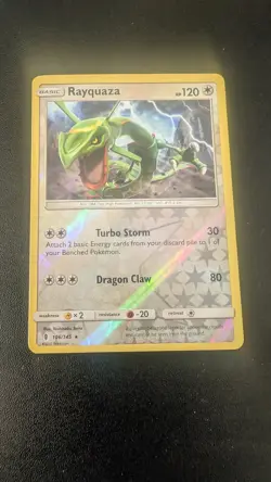 Rayquaza 106/145 Rare Guardians Rising Pokemon Reverse Holo NM - Image 1