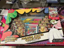 Pokemon TCG: Ascended Heroes Premium Poster Collection Mega Gardevoir Sealed Box - Image 1