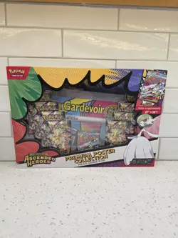 Pokemon TCG Ascended Heroes Premium Poster Collection Mega Gardevoir Sealed - Image 1