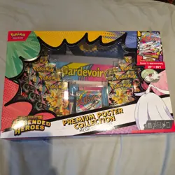 Pokemon TCG Ascended Heroes Premium Poster Collection Mega Gardevoir NEW SEALED - Image 1