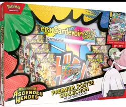 Pokemon TCG Ascended Heroes - Premium Poster Collection: Mega Gardevoir ✅SEALED✅ - Image 1