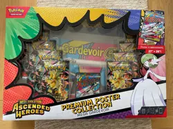 Pokemon TCG Ascended Heroes Mega Gardevoir Premium Poster Collection New ✅ - Image 1