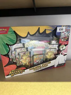 Pokemon TCG Ascended Heroes Premium Poster Collection Mega Gardevoir - Image 1