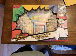 Pokemon TCG Ascended Heroes Premium Poster Collection Mega Gardevoir Box New - Image 1