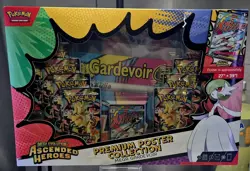 Pokemon TCG Ascended Heroes Premium Poster Collection - Mega Gardevoir - SEALED - Image 1