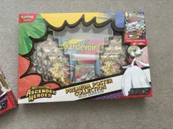 Pokemon TCG: Ascended Heroes Premium Poster Collection Mega Gardevoir New/Sealed - Image 1