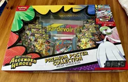 NEW/SEALED Pokemon TCG -Ascended Heroes Mega Gardevoir Premium Poster Collection - Image 1