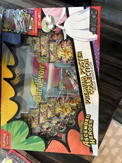 Pokemon TCG Ascended Heroes Premium Poster Collection Mega Gardevoir box X3 - Image 1