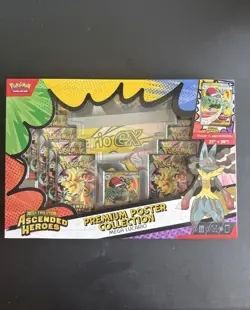 Pokemon TCG: Ascended Heroes Premium Poster Collection—Mega Gardevoir*Sealed* - Image 1