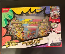Pokemon TCG Mega Gardevoir Premium Poster Collection Box Ascended Heroes 2016 - Image 1