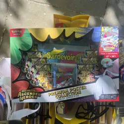 Pokemon TCG Ascended Heroes Premium Poster Collection Mega Gardevoir EX – Sealed - Image 1