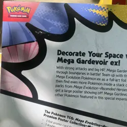 Pokemon TCG Ascended Heroes Premium Poster Collection Mega Gardevoir EX – Sealed - Image 3
