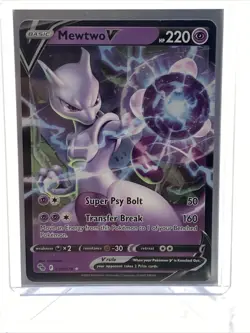 Mewtwo V 030/078 Pokemon TCG: Pokemon Go Ultra Rare Holo - Image 4