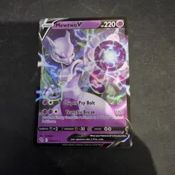 Pokemon TCG Mewtwo V Pokemon Go 030/078 Holo Ultra Rare - Image 1