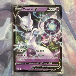 Pokemon TCG Mewtwo V - Pokemon GO 030/078 - Holo Rare - Image 1