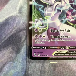 Pokemon TCG Mewtwo V - Pokemon GO 030/078 - Holo Rare - Image 2