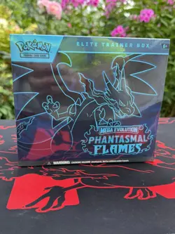 Pokemon TCG Phantasmal Flames ETB Elite Trainer Box Sealed - Image 1