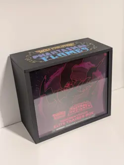 Pokemon Elite Trainer Box (ETB)Phantasmal Flames Acrylic Protective Display Case - Image 3