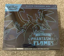 Pokemon TCG Phantasmal Flames Elite Trainer Box ETB – Sealed - Image 1