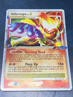 Infernape LV.X DP10 Holo Pokemon Card – Diamond & Pearl Promo (2007) - Image 1