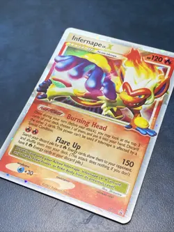 Infernape LV.X DP10 Holo Pokemon Card – Diamond & Pearl Promo (2007) - Image 4