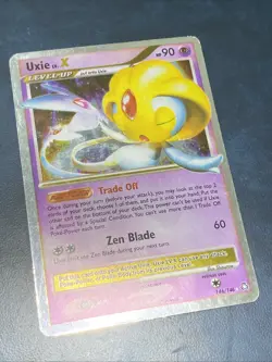 Uxie LV.X 146/146 Holo Pokemon Card – Legends Awakened (2008) LV.X - Image 2