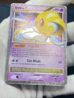 Uxie LV.X 146/146 Holo Pokemon Card – Legends Awakened (2008) LV.X - Image 4