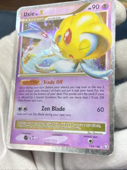Uxie LV.X 146/146 Holo Pokemon Card – Legends Awakened (2008) LV.X - Image 5