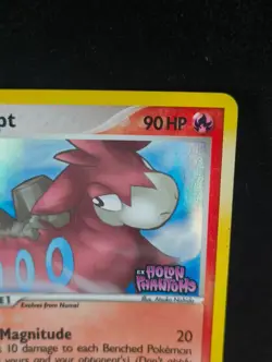 Camerupt (36/110) EX Holon Phantoms Stamped Reverse Holo Pokemon Card - Image 3