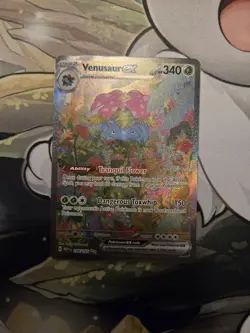 Venusaur ex 198/165 Special Illustration Rare Pokemon Card - Image 1