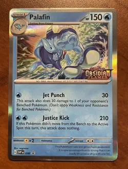 The Pokemon Company-Palafin-SV Promo Cards-036-Prerelease-Holo-Promo-NM - Image 1