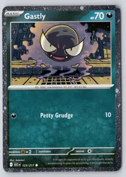 Gastly (Cosmos Holo) 123/217 Common Miscellaneous Cards & Products Holo NM - Image 1