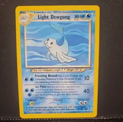 Light Dewgong 45/105 Neo Destiny - Vintage WOTC era Pokemon Card - Image 1