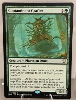 Contaminant Grafter Commander: Phyrexia: All Will Be One #17 Regular - Image 1