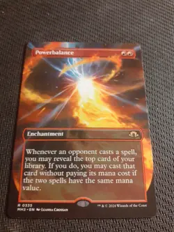 MTG Powerbalance (Borderless) [Modern Horizons 3, Near Mint] - Image 1