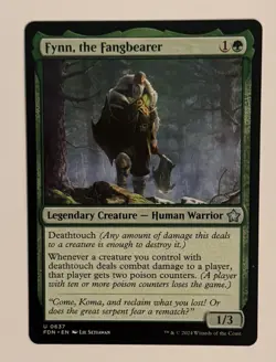 Fynn, the Fangbearer 0637 | Magic the Gathering | Foundations | Uncommon | NM - Image 1