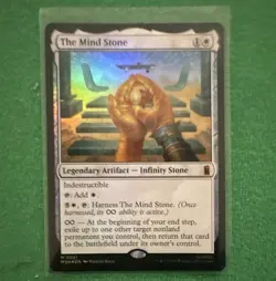 Wizards of the Coast The Mind Stone Marvel Super Heroes Full Art Foil Mythic EN - Image 1