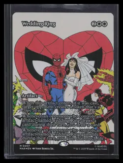 Wedding Ring (Borderless) Foil Marvel Universe Eternal-Legal #7 - Image 1