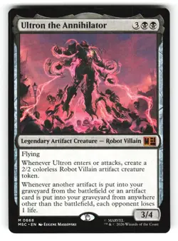 MTG Ultron the Annihilator Commander: Marvel Super Heroes Regular Jumpstart Deck - Image 1