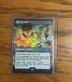 The Ten Rings (Borderless) (0313) (Foil) - Marvel Super Heroes (MSH) - Image 1