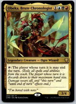 Obeka, Brute Chronologist R Commander Legends 289 NM - Image 1