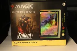 Magic The Gathering MtG Fallout Commander Deck - Scrappy Survivors SEALED - Image 1