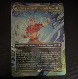 Wizards of the Coast MTG TLA Aang Foil Transform Lot 2: Crossroads/Savior - Image 1