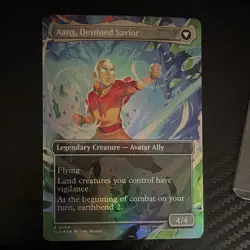 Wizards of the Coast MTG TLA Aang Foil Transform Lot 2: Crossroads/Savior - Image 2