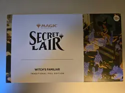 MTG Secret Lair Witch’s Familiar FOIL Brand New Factory Sealed - Image 1