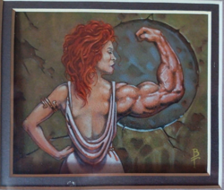 2 MtG Magic Original Art WAX & WANE by BEN THOMPSON - INVASION original Artwork - Image 2