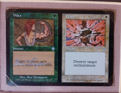 2 MtG Magic Original Art WAX & WANE by BEN THOMPSON - INVASION original Artwork - Image 5