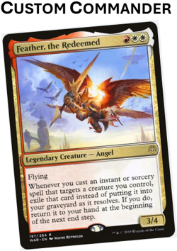 Feather the redeemed custom commander deck mtg - Image 1