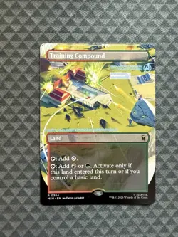 MTG Training Compound #0384 Borderless Rare Marvel Super Heroes (MSH) - Image 1